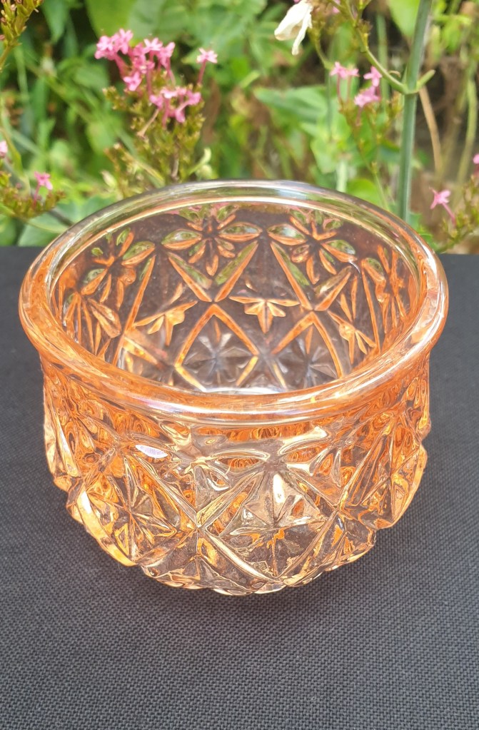 Pink Glass Trinket&nbsp;Pot