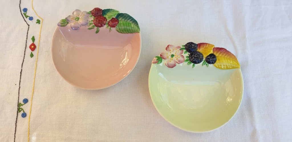 Carlton Ware, Autumn Berries, Two Jam&nbsp;Dishes