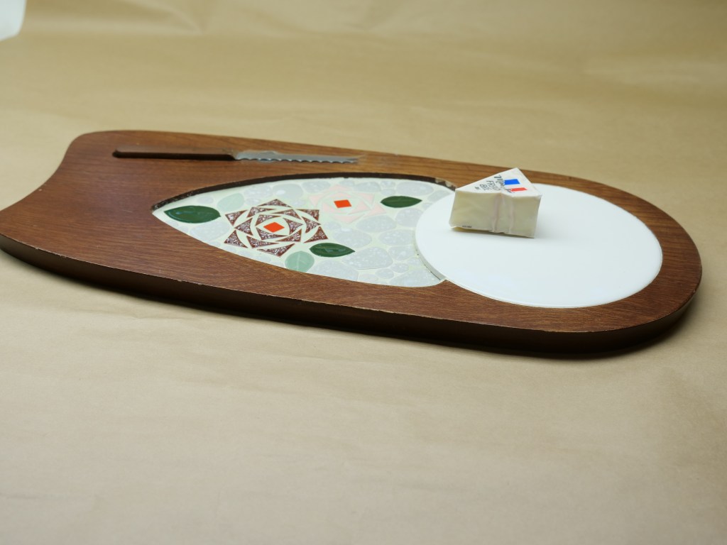 Mid 20th Century Cheeseboard with Cheese&nbsp;Knife