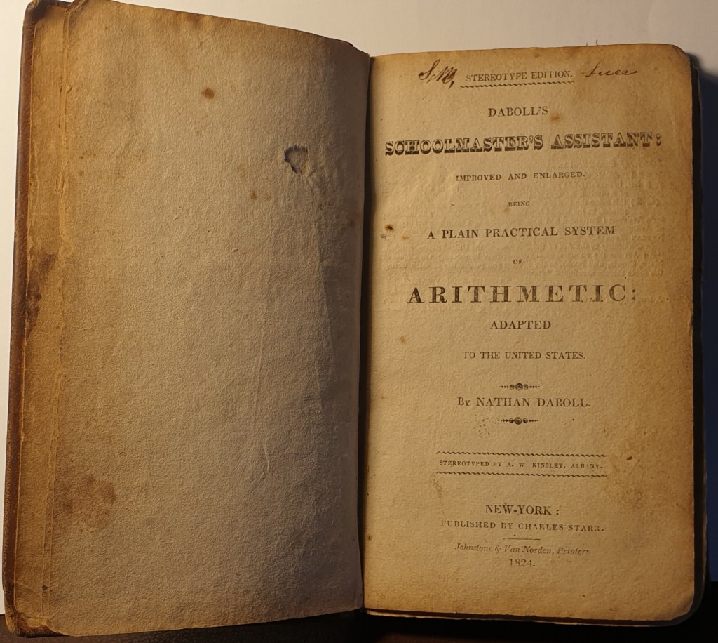 Daboll’s Schoolmaster’s Assistant